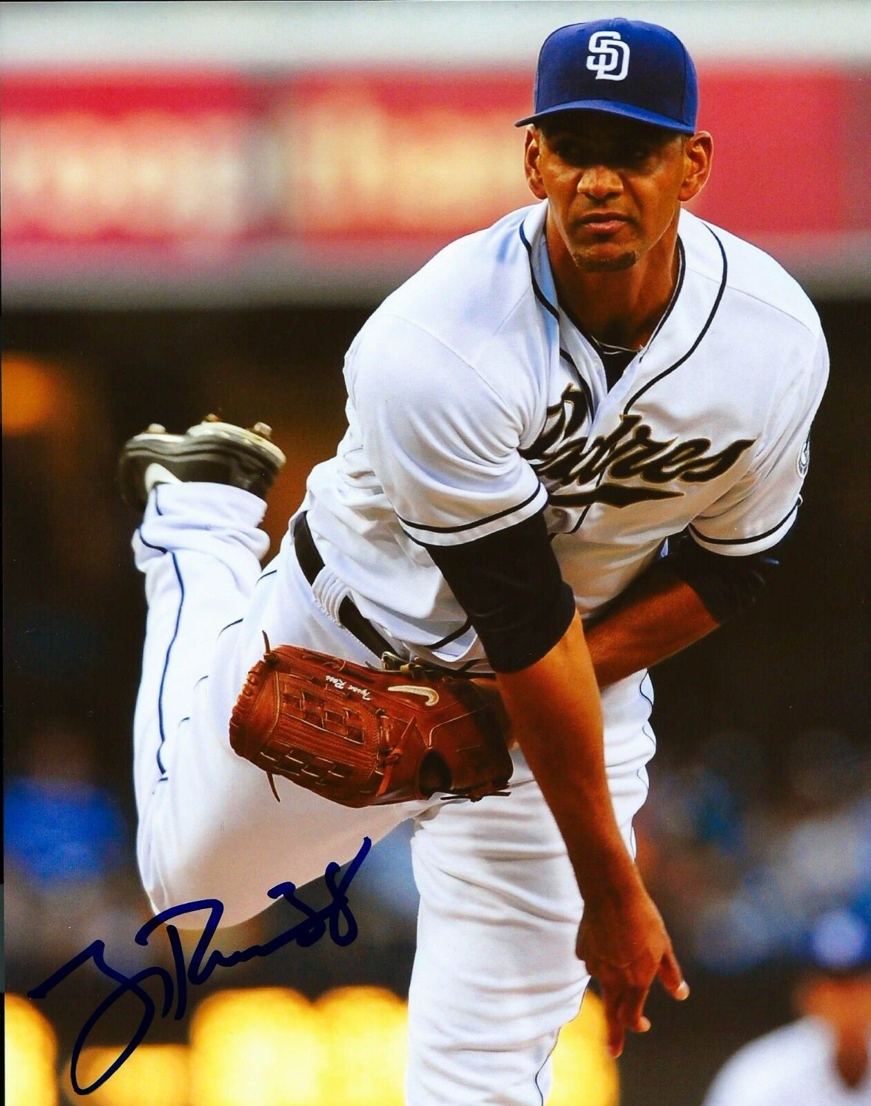 Autographed Tyson Ross San Diego Padres 8x10 Photo Poster painting w/ COA