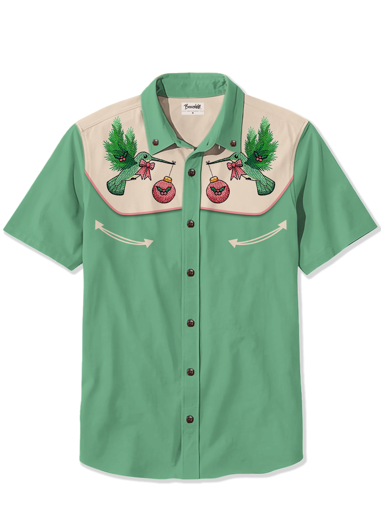 Christmas Kingfisher Bells - 100% Cotton Shirt
