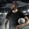 [US Local Warehouse] Rugby Headgear Adjustable Head Protector Guard Sports Accessories (D)