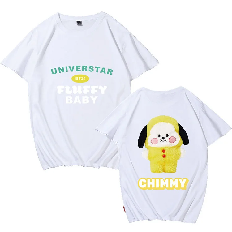 BT21 Fluffy CHIMMY Candy Color T-shirt