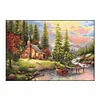 Riverside Cottage-Stamped Cross Stitch 11CT 43*60cm