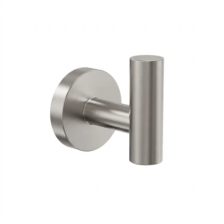 EVERSTEIN Modern Wall-Mounted Robe Hook Brushed Nickel