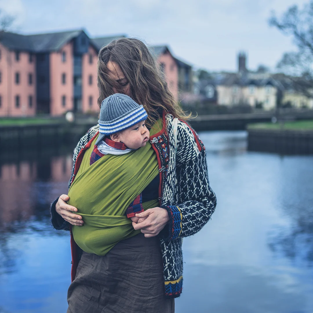 Egmao Baby Wrap Premium Classic - Green