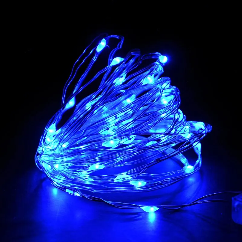 1-3M LED String Lights Warm White Fairy Lights Garland for Home Christmas Wedding Birthday Party Decoration Battery Powered Lamp