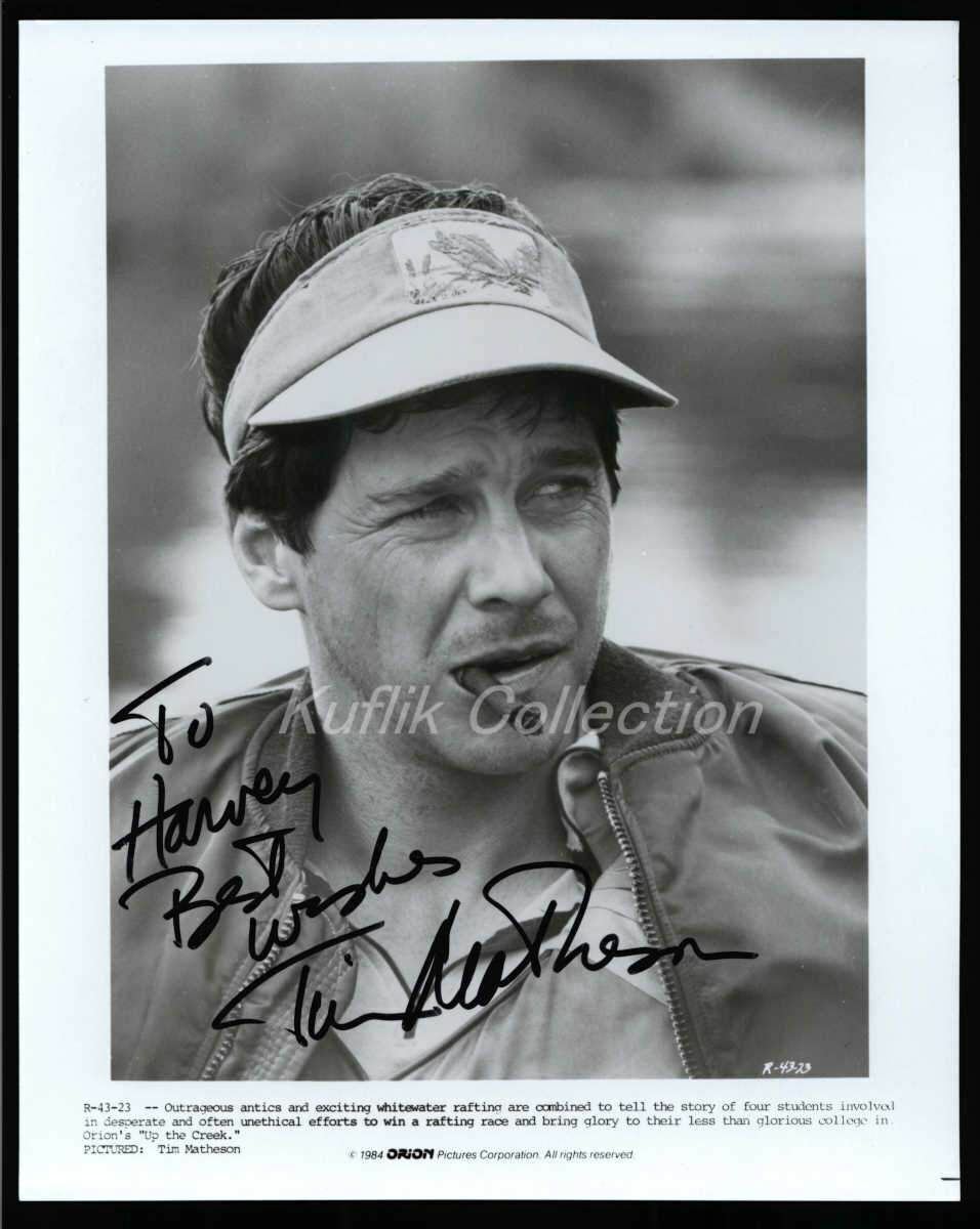 Tim Matheson - Signed Autograph Movie Still - Animal House - Up the Creek