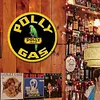 Polly Gas - Round Metal Tin Signs(12*12Inch) - Garage