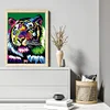 Bead Embroidery-9CT Printed Full Embroidery-Tiger(39*54cm)