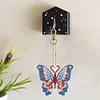 6Pcs DIY Diamond Painting Butterfly Keychain