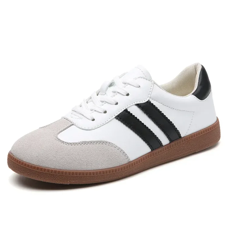 Casual Flat Shoes Women's Sports Board Shoes White Shoes Women's  1688 Stunahome.com