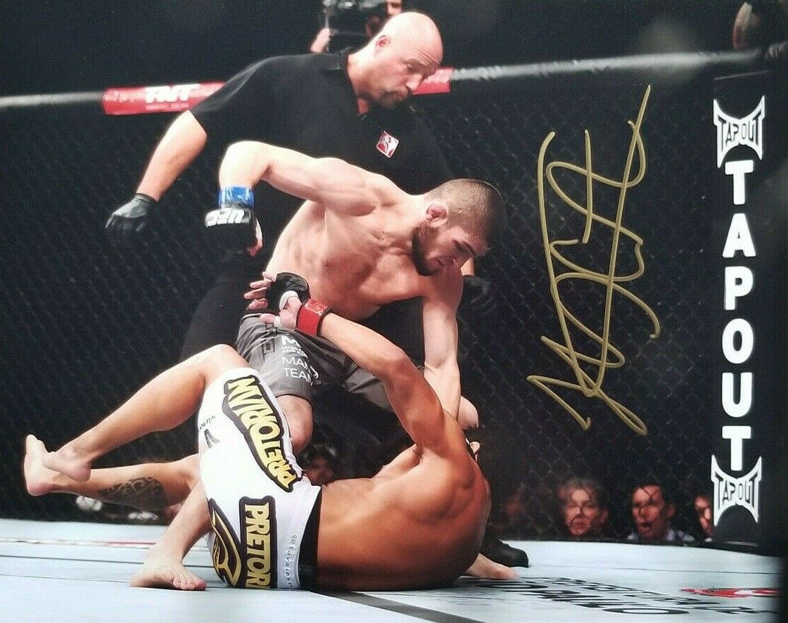 Khabib Nurmagomedov Autographed Signed 8x10 Photo Poster painting ( UFC ) REPRINT ,