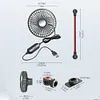 Auto Air Circulator 3 Gear Portable Ventilation Fan Rear Seat Fan for Auto Truck