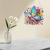 DIY Butterfly Acrylic Diamond Painting Hanging Ornaments