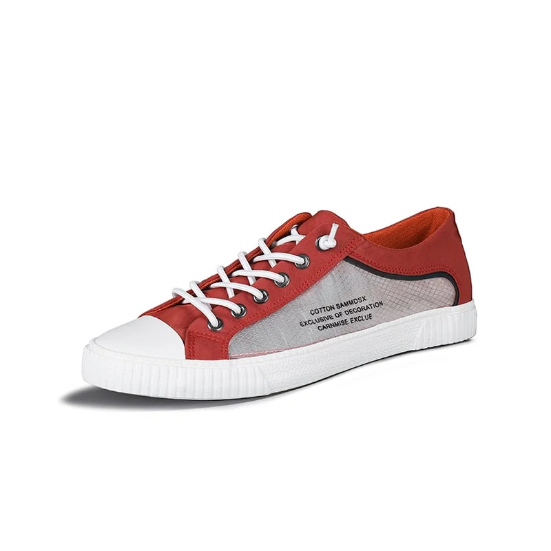 Nine o'clock Summer New Men Canvas Shoes Hard-wearing Breathable Sneakers All-match Male Vulcanized Shoes Fashion Casual Outside