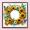 【Limited Stock Sale】Wreath-18CT Stamped Cross Stitch 30*30cm/11.81*11.81in tapestrymarket