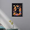Diamond Painting -DIY Full Square Drill Halloween Cat(35x45cm)