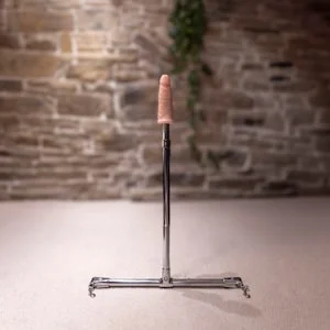 pornhint Pornhint One Bar Prison - Spreader Bar with height adjustable dildo | BDSM Bondage Restraint