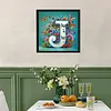 Butterfly Flower J 5D Partial Drill DIY Diamond Painting Kit 30*30cm