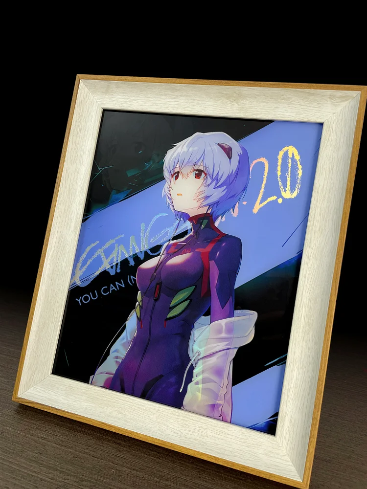 Deals Evangelion Rei Ayanami 3D Art Painting Limited Edition