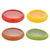 Silicone Film Fruit Storage Box Sealed Fresh Preservation Box for Fridge (4Pcs)