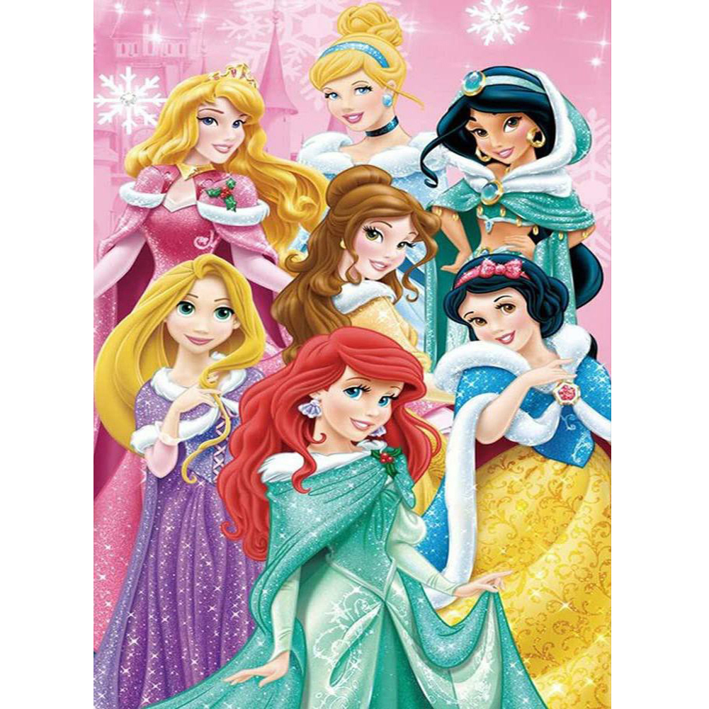 

Disney Princess - Square Drill Diamond Painting - 30*40CM, 501 Original