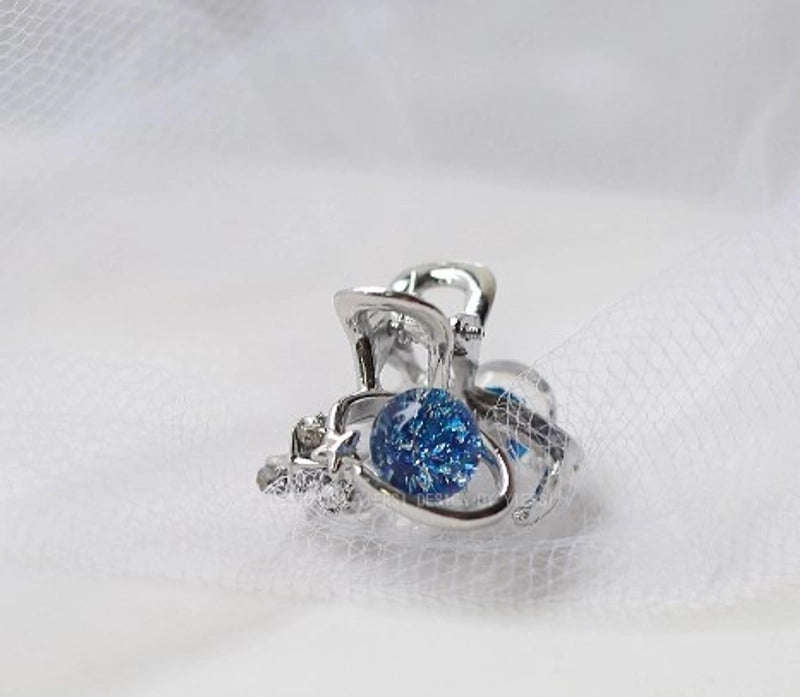 Women’s Minimalist Classic Style Starfish Alloy Inlay Rhinestones Hair Claws