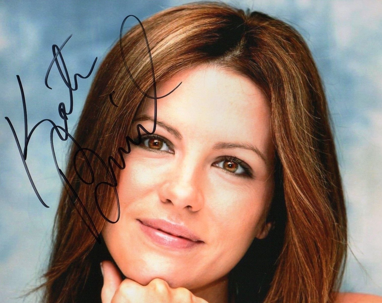 KATE BECKINSALE AUTOGRAPHED SIGNED A4 PP POSTER Photo Poster painting PRINT 44