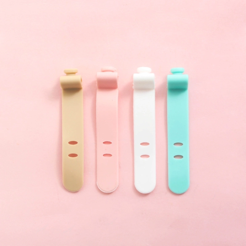 Anti-lost Headset Storage Silicone Cable Tie Data Cable Strap Headset Winder Bundle Protection Rope Cord Manager