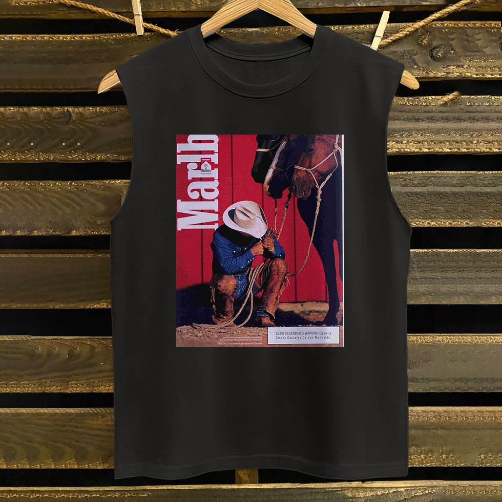 Vintage Cowboy Cowboy Graphic Tank Top