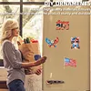 4pcs America 250th Anniversary DIY Diamond Art Magnets Kit Diamond Art Refrigerator Magnet Rhinestones Refrigerator Magnetic Sticker for Adult Beginners DIY Home Office Decor (04)
