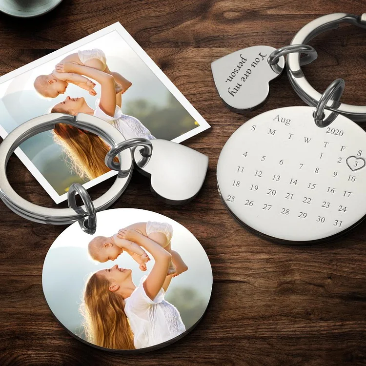 Anniversary hot sale calendar keyring