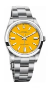 Rolex 124300 Oyster-Perpetual Yellow - New