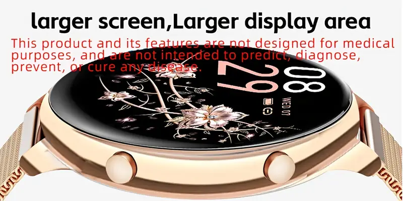 smartwatch with wireless call dial female functions sleep 19 sports music player pedometer perfect birthday gift for men women christmas halloween smartwatches for ios Product details 8