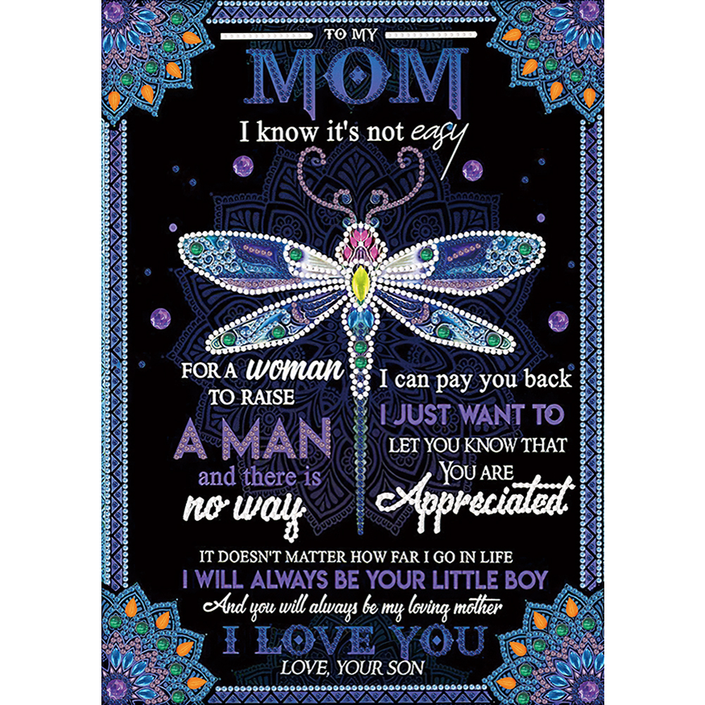 

Precious Mom - Special Shaped Diamond Painting - 30*40CM, 501 Original