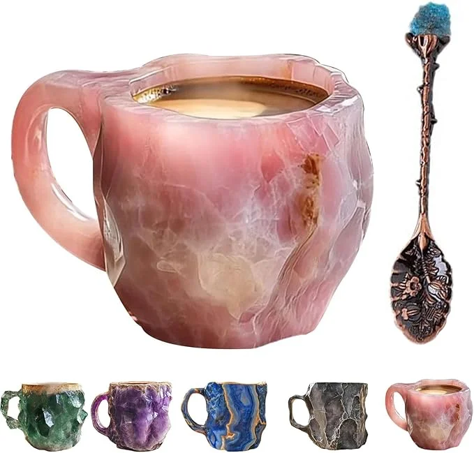 ☕2025 New Year's Sale 49% Off 🎁2024 New Mineral Crystal Coffee Mugs