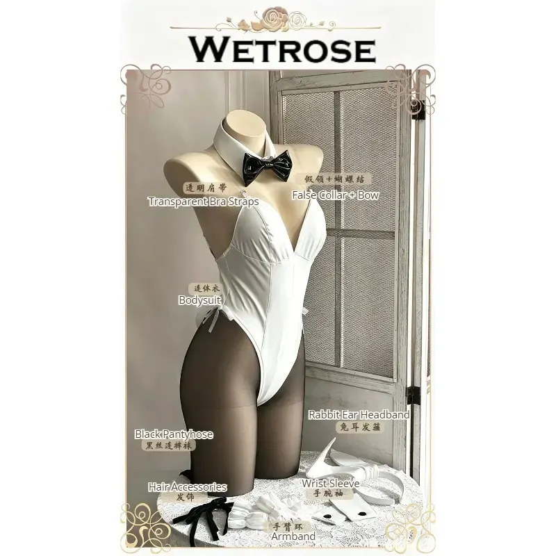 [Wetrose] In Stock Yosuga no Sora Sora Kasugano Bunny Girl Game Outfit Cosplay Costume