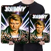 Johnny Hallyday - Metal Tin Signs(8*12Inch/12*16Inch)