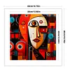Abstract Figure Painting-11CT Stamped Cross Stitch 40*40cm/15.75*15.75in tapestrymarket