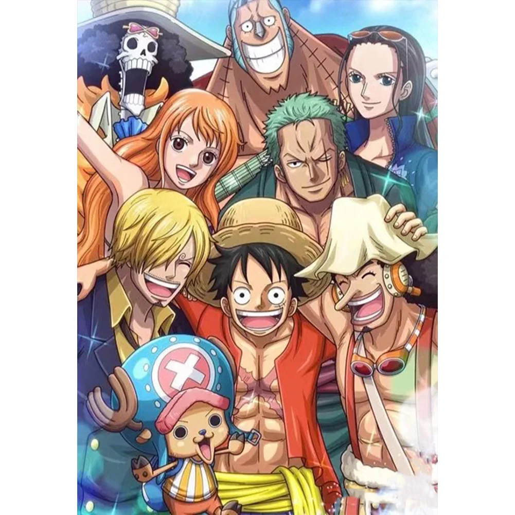 One Piece - 16CT Stamped Cross Stitch(45*60cm)