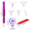 (8Pcs)Diamond Painting Pen Kit(Purple)