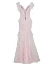 Lace Off-The-Shoulder Wedding Maxi Dress