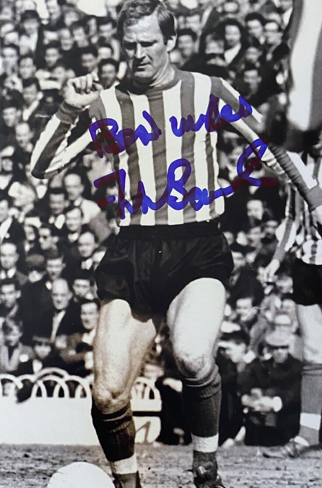 Frank Saul Genuine Hand Signed Southampton 6X4 Photo Poster painting