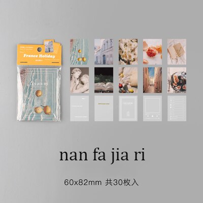 Journalsay 30 Sheets Fashion Photography Style Memo Pad