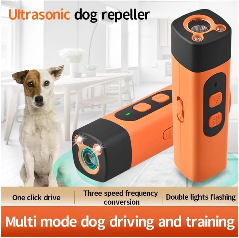 Ultrasonic Dog Bark Deterrent Device &ndash; Humane & Effective Dog Repeller