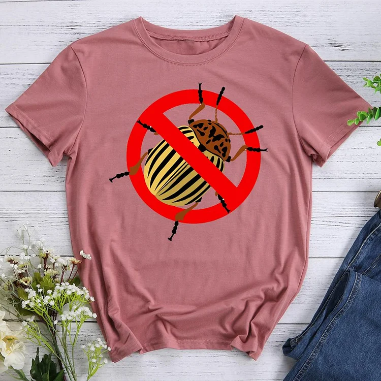 beetle Round Neck T-shirt