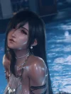Swimming Pool Ver. Tifa Lockhart Decorative Painting - (FF7) Final Fantasy VII - Xingkong Studio