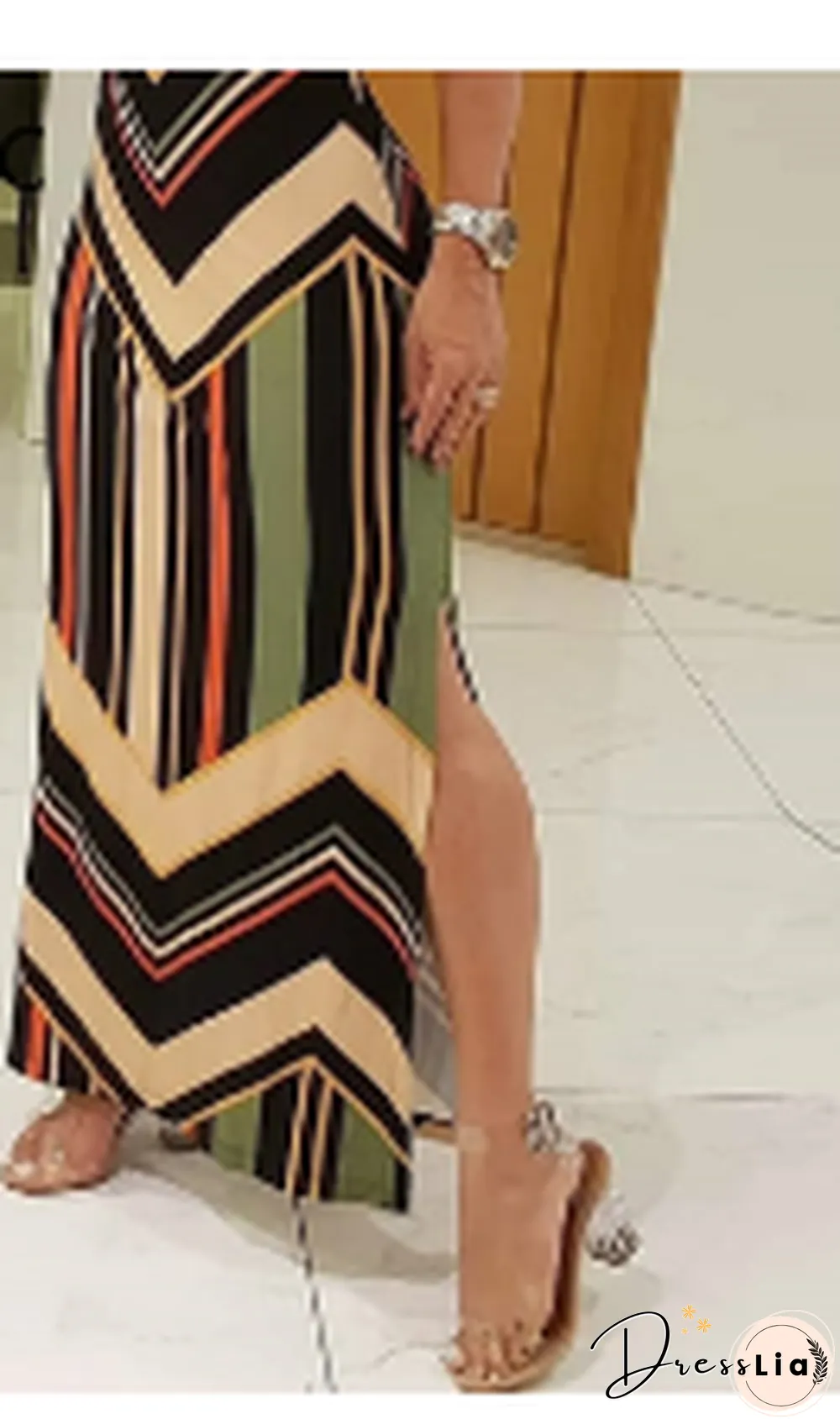 Women Sleeveless O-Neck Dress