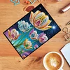 DIY Flower A5 Special Shaped 50 Pages Diamond Painting Notebook