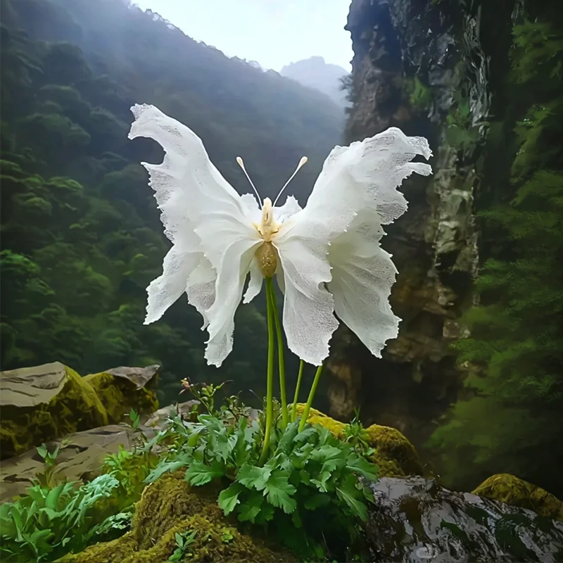 Rare High Pole Moonlight Butterfly