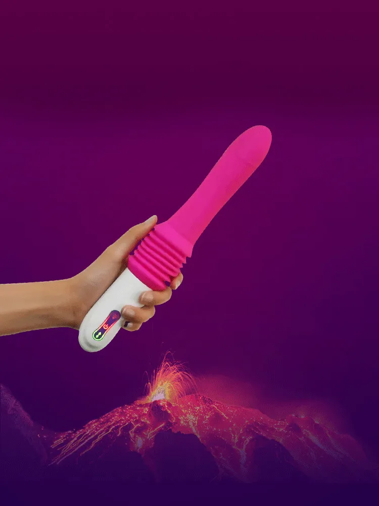 Automatic Telescopic Vibrator with G Spot Vibration Massager