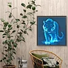 Diamond Painting-DIY Full Round Drill Tiger(40*40CM)